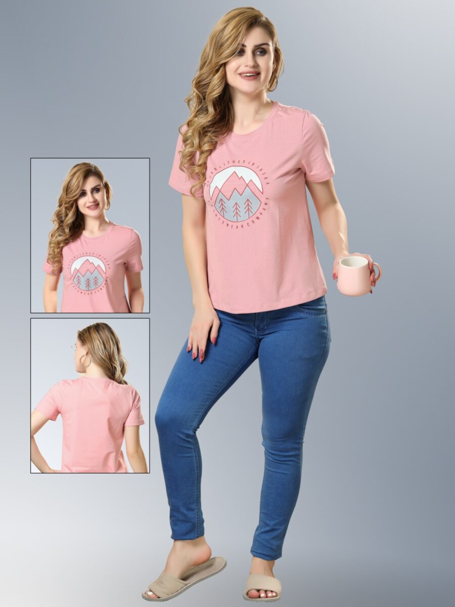 Explore Printoholic collection of trendy ladies printed t-shirt. Use high-quality materials and stylish designs Quick Delivery , COD, Easy returns Shop Now!